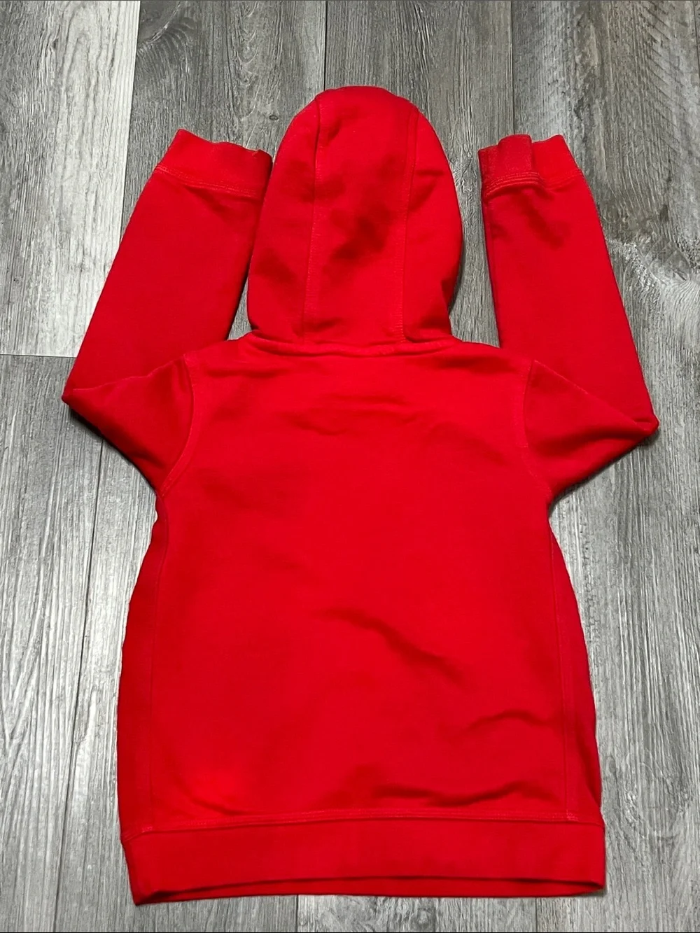 Nike kids red pullover hoodie/ size XS